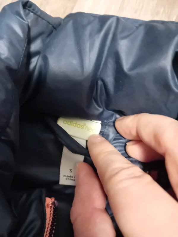 Daunen Steppjacke Adidas Neo Blau Orange S Damen NEU