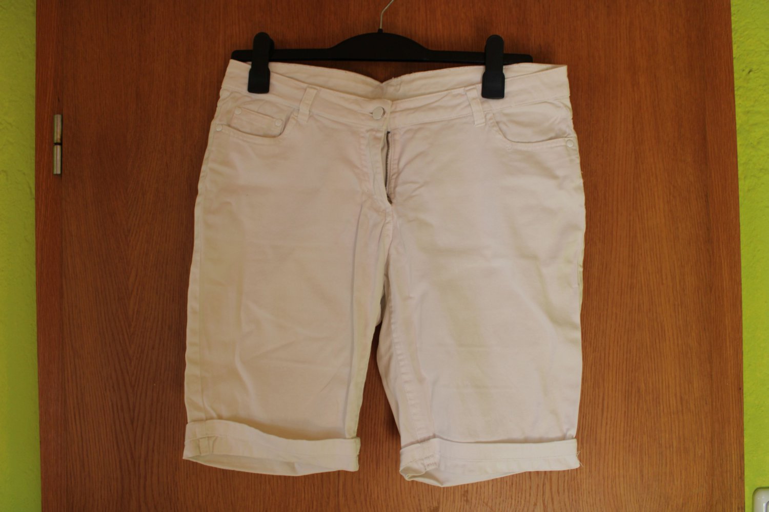 3/4 Hose, weiß