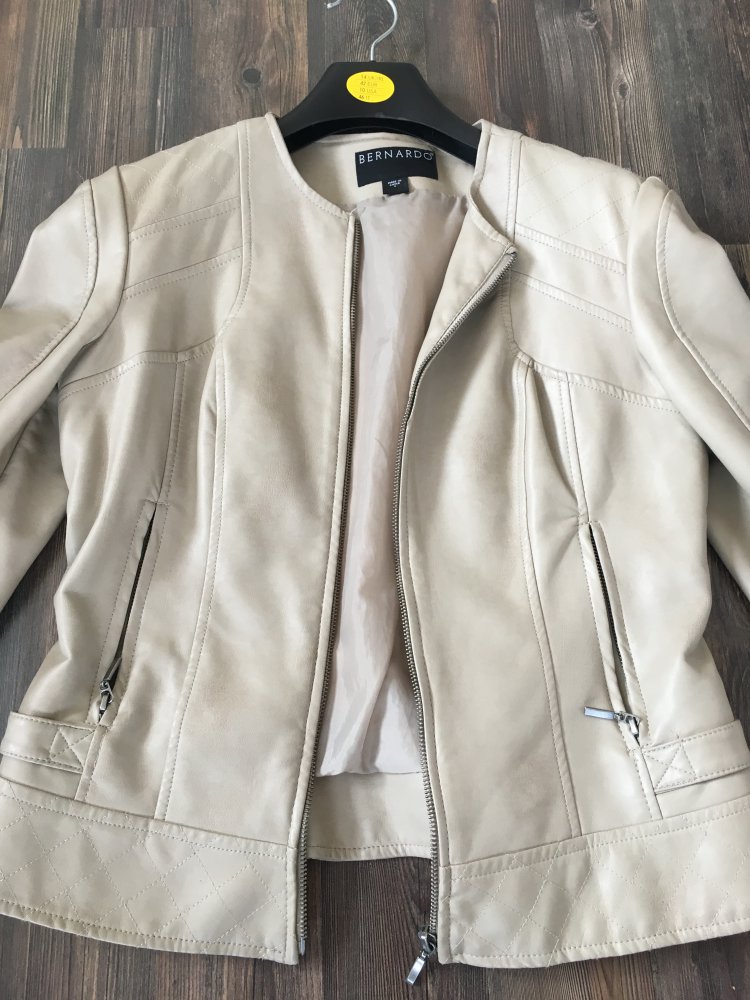 Beighe Lederjacke Imitat Jacke Leder Bernardo 