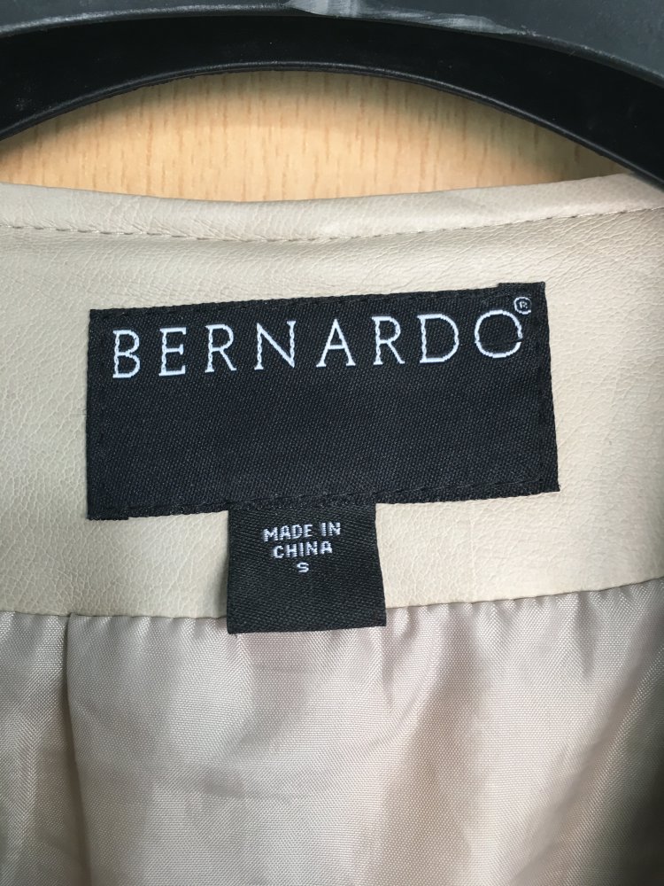 Beighe Lederjacke Imitat Jacke Leder Bernardo 
