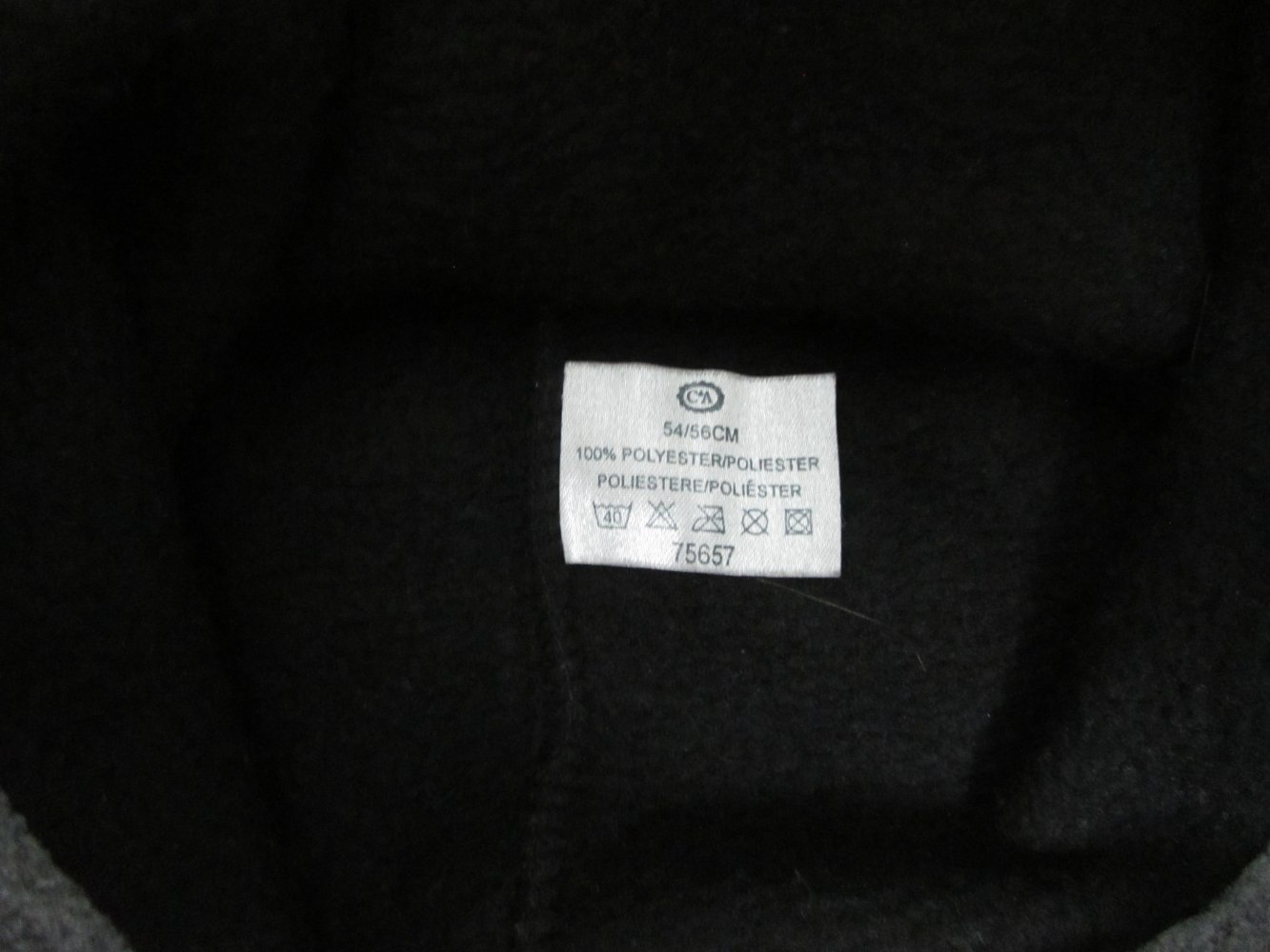 Fleece-Mütze für Kinder, neuwertig