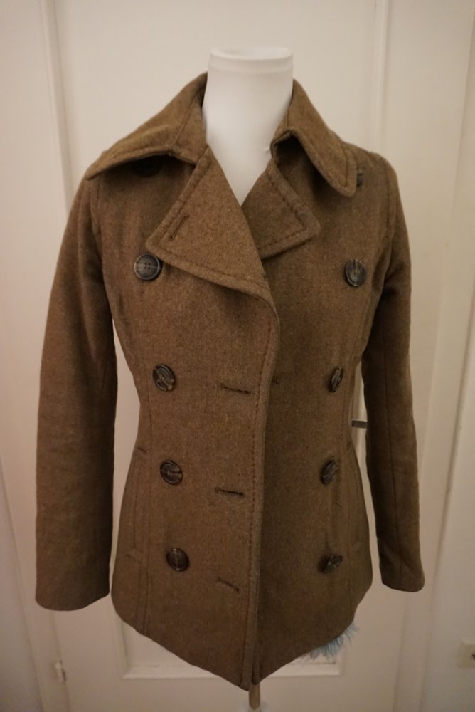 H&M Mantel Jacke braun 