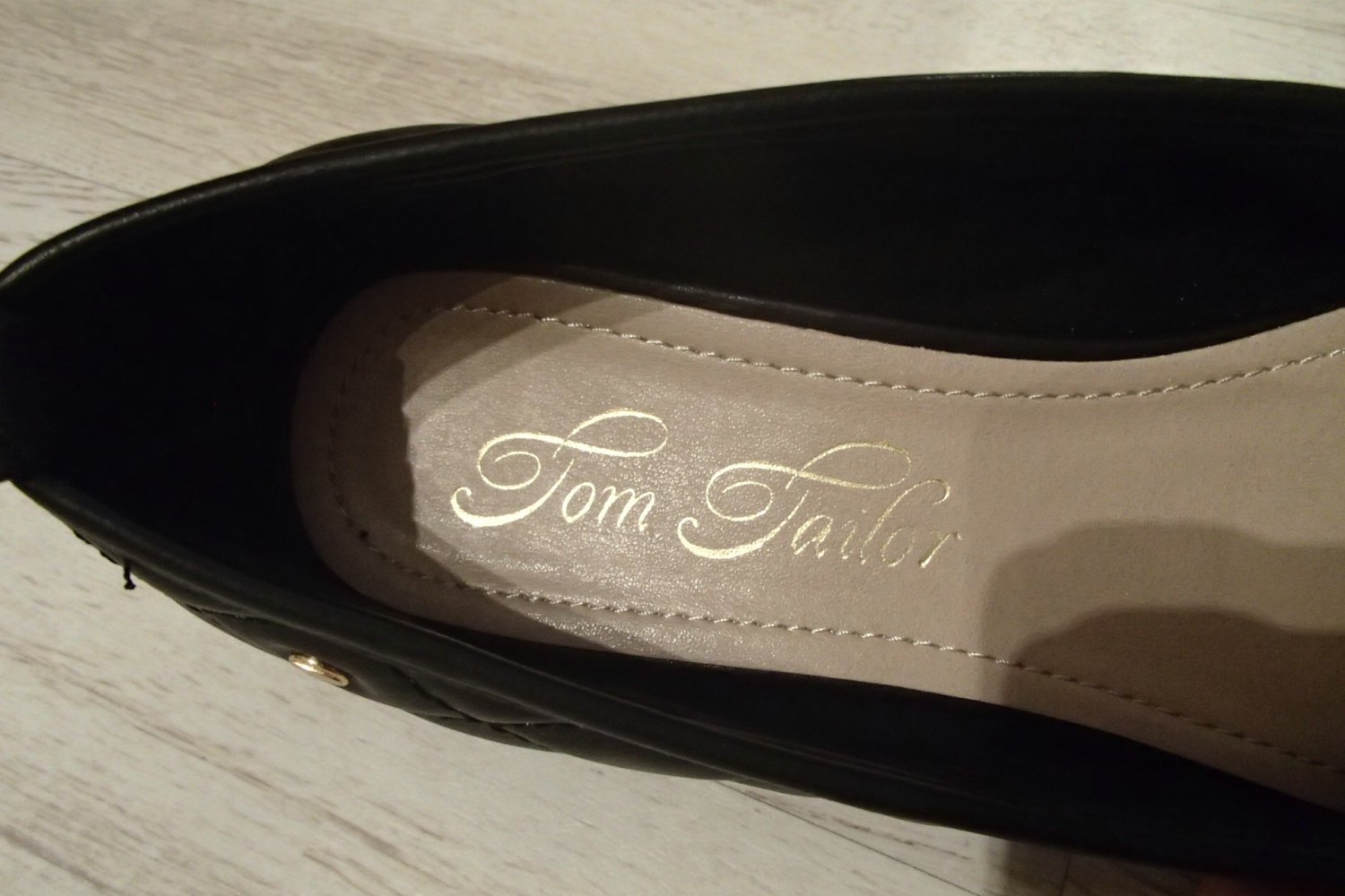 Elegante Tom Tailor Leder Ballerinas