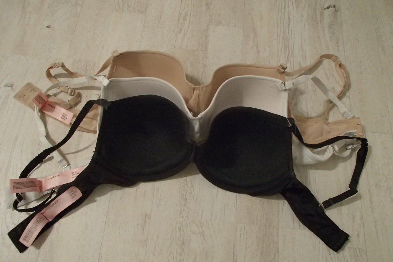 Hunkemöller 3er Set Vorgeformte T-Shirt-BHs