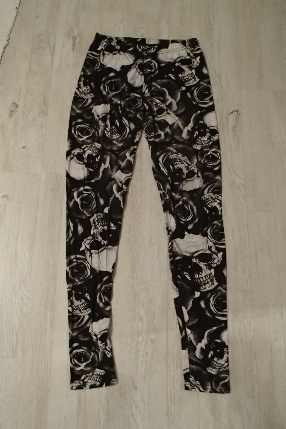 Skull Print Leggings