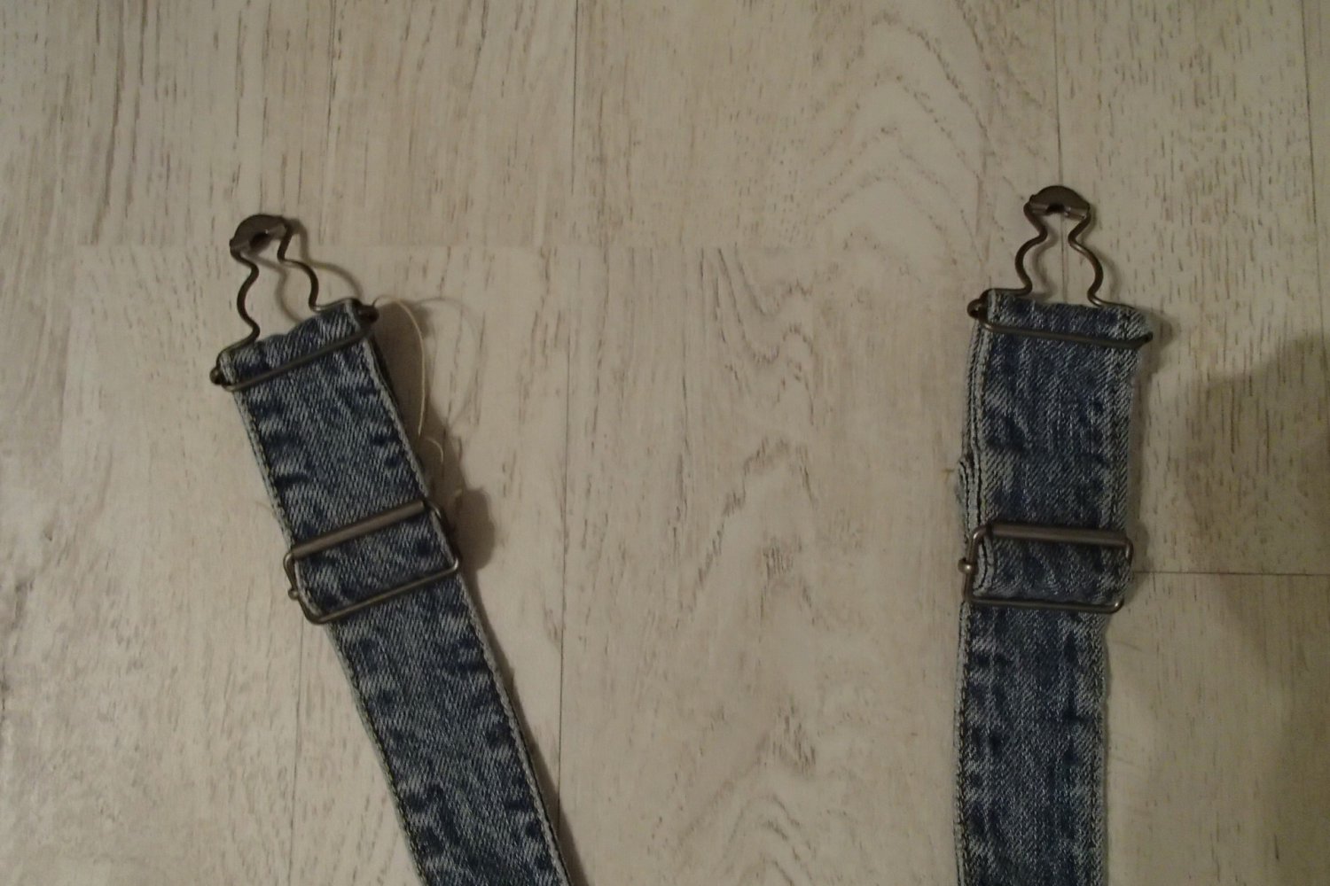 Denim Latzshorts