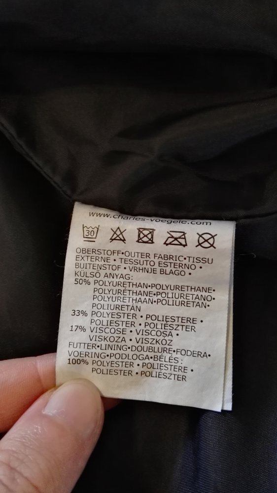 Lederimitatjacke