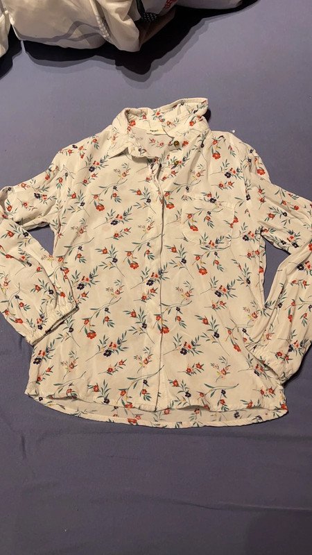 Dünne Blumen Bluse 