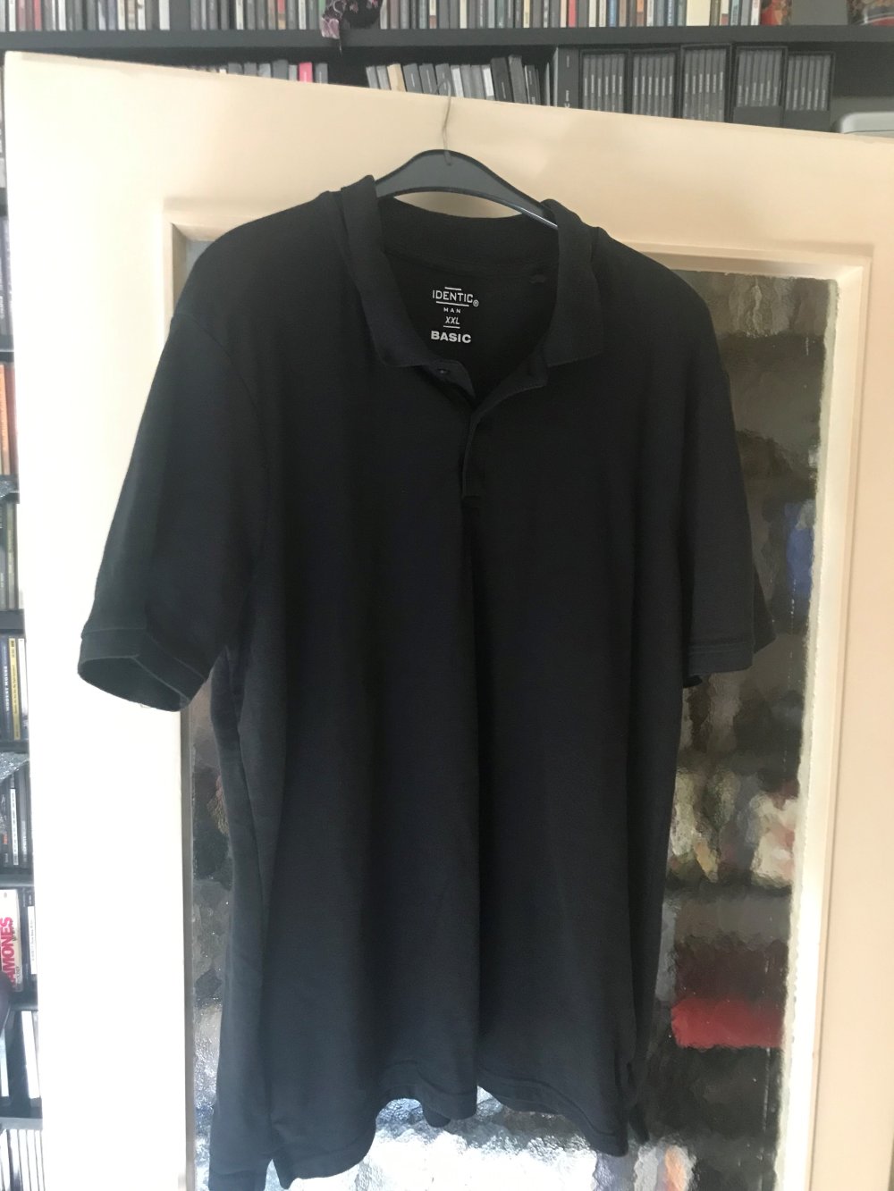 Herren Poloshirt schwarz Größe XXL (von KIK) – neu und ungetragen