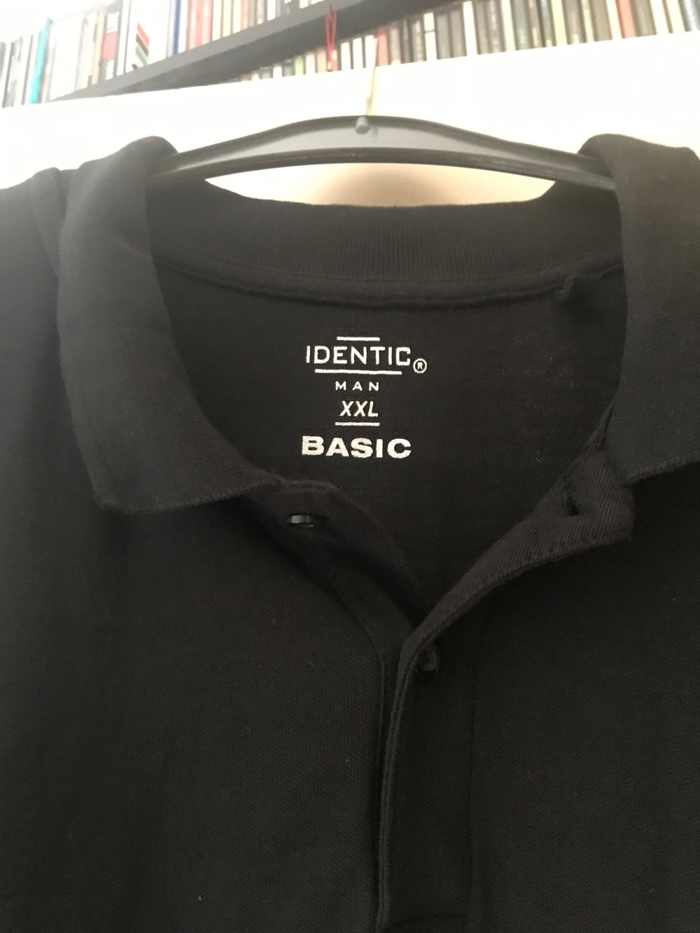 Herren Poloshirt schwarz Größe XXL (von KIK) – neu und ungetragen