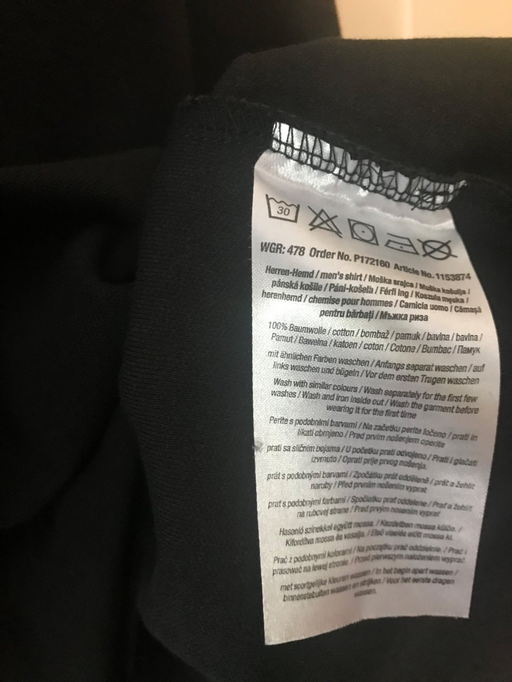 Herren Poloshirt schwarz Größe XXL (von KIK) – neu und ungetragen