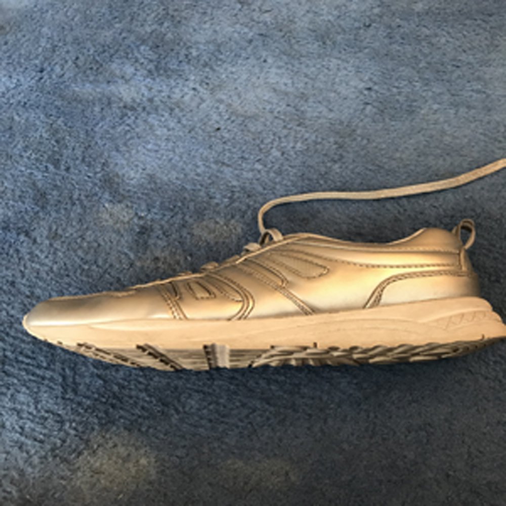 Sneaker/Turnschuhe Silber - Grösse 37 - von Deichmann/Graceland 