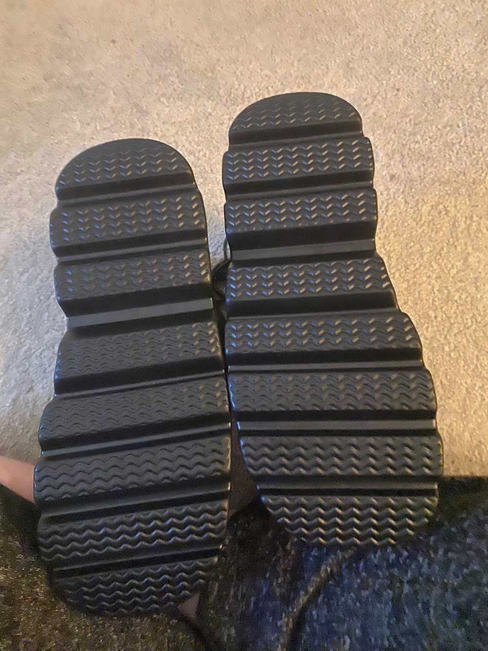 Plateau Stiefeletten/Boots, schwarz, Größe 37 – neu und ungetragen