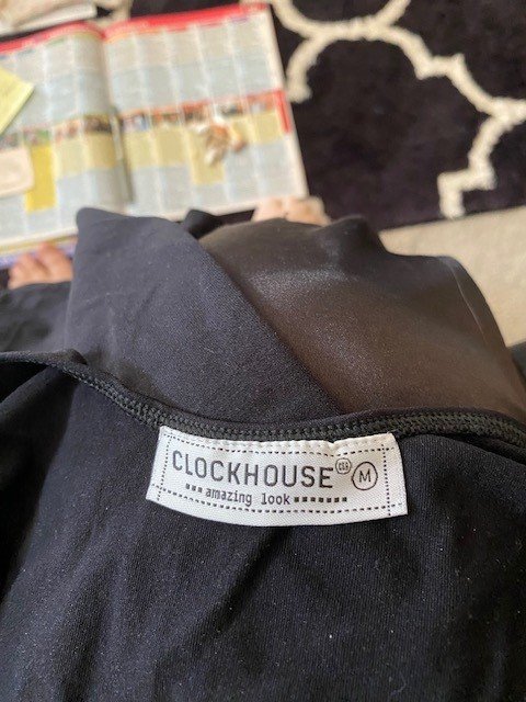 Achsel-Shirt, Stretch, elastisch, schwarz, Größe M – ungetragen