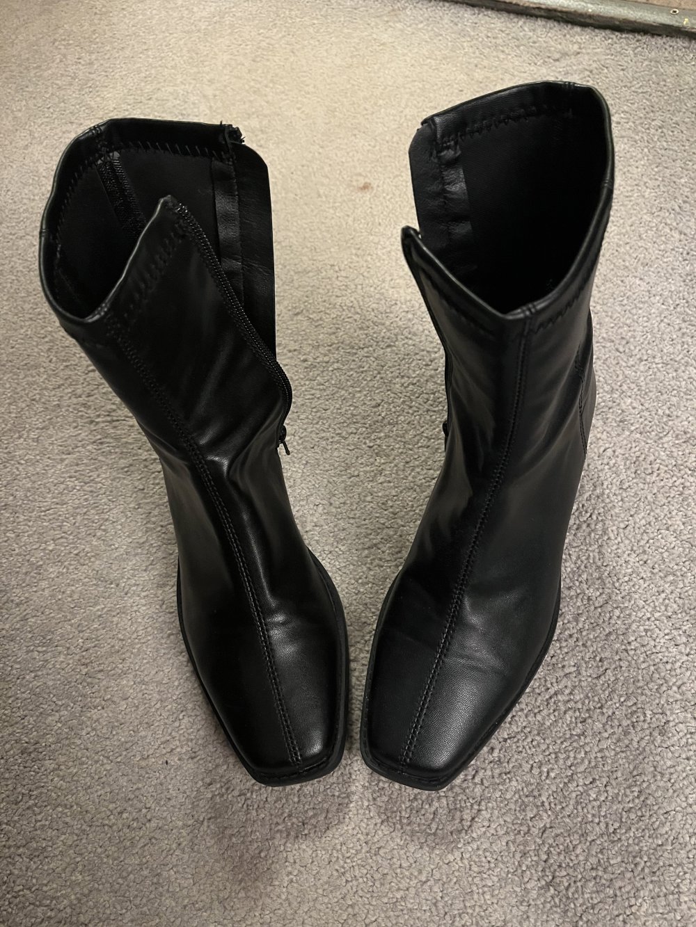 Stiefeletten, schwarz, Größe 37 – nur 1 x getragen