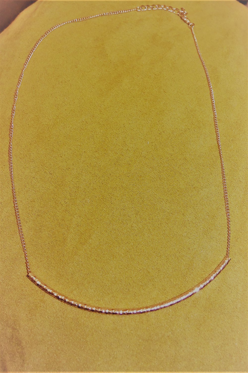 Roségoldfarbene Kette Basic