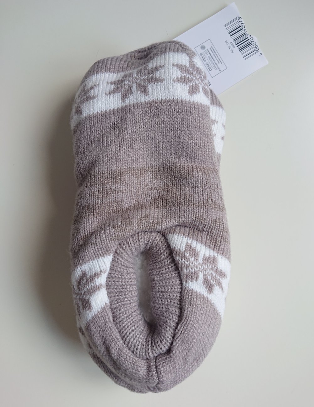 warme Slipper mit ABS Gr. 35 - 38