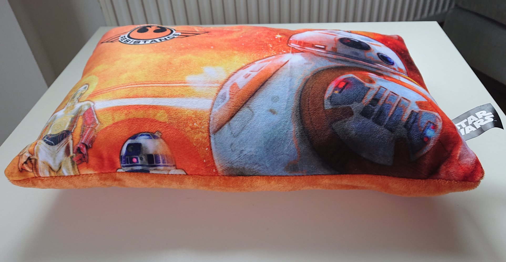Star Wars Androiden Kissen orange