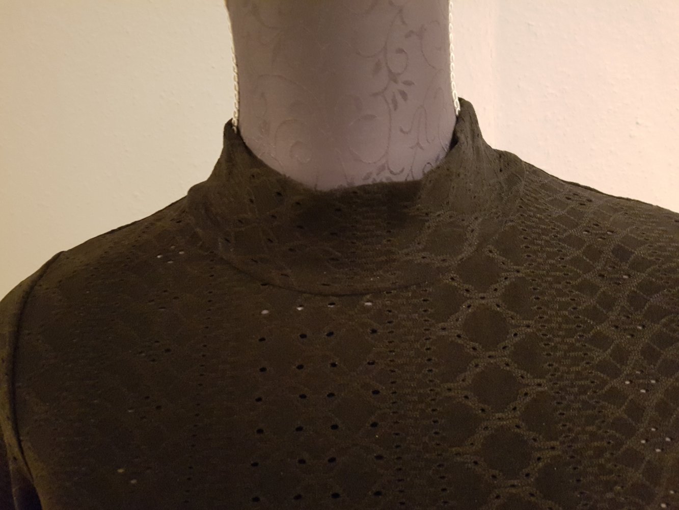 Langarm-Shirt, schwarz
