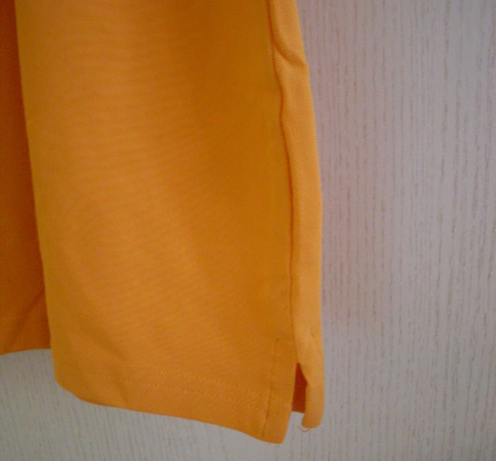 neu Poloshirt orange