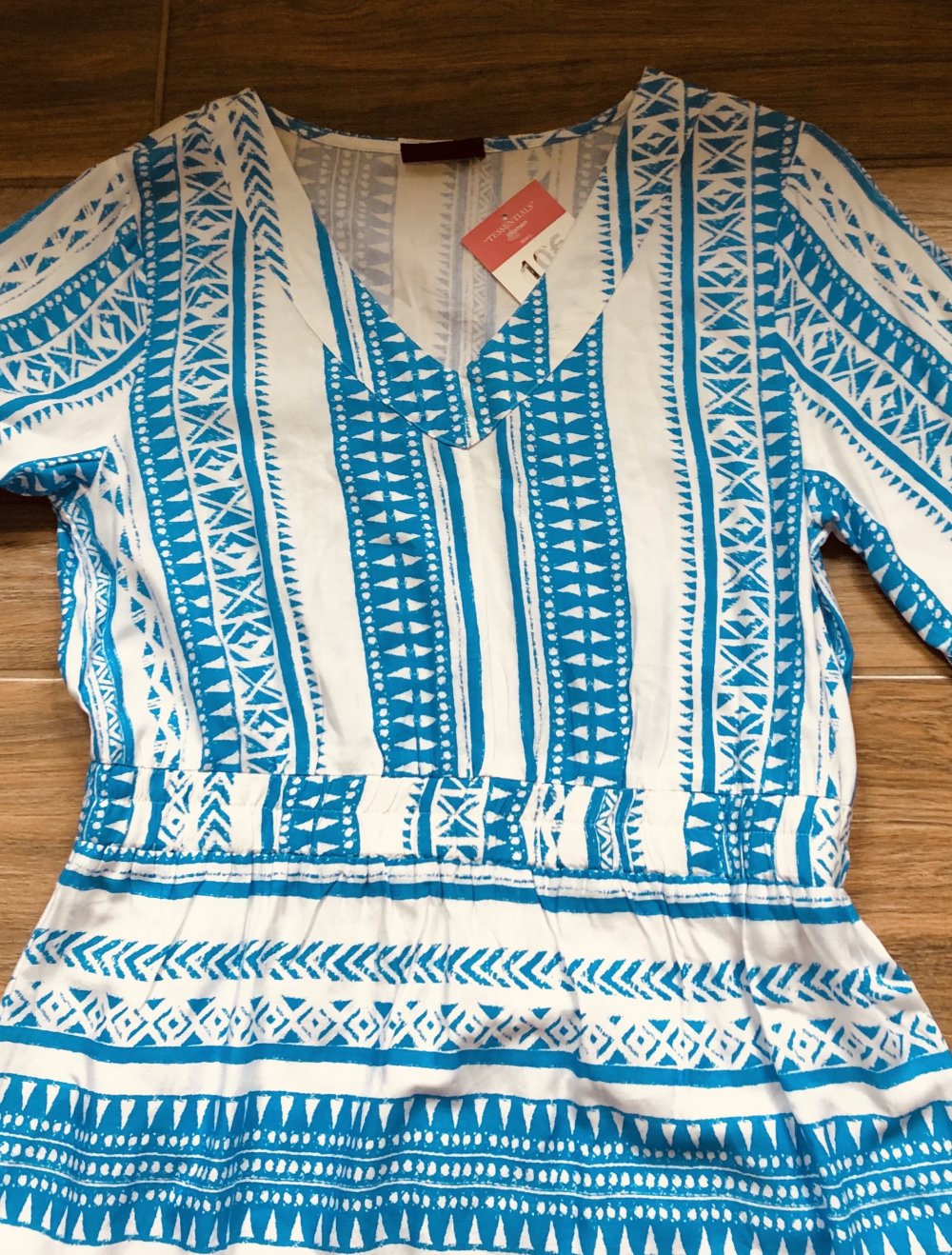 tolles Tunika Kleid Gr. L neu gemustert