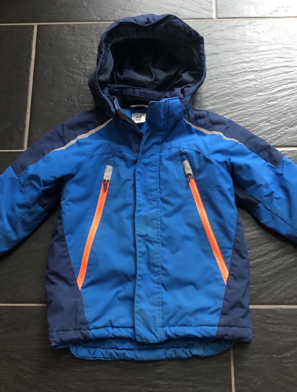 Skijacke Junge Gr. 104 H&M blau