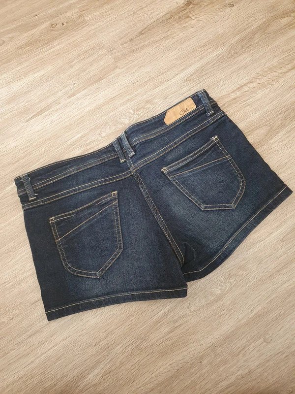 Kurze dunkelblaue Jeans Shorts Gr. 40