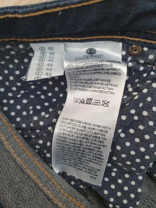 Kurze dunkelblaue Jeans Shorts Gr. 40
