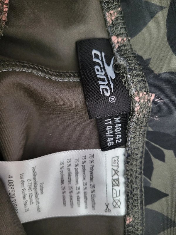 Neue Sport Leggings mit Blumenmuster