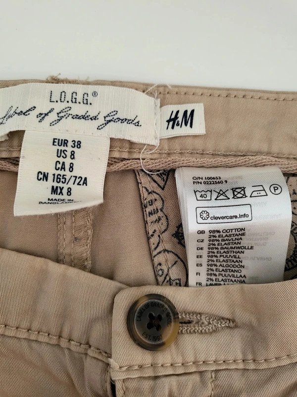 Chino Hose von H&M Gr. 38