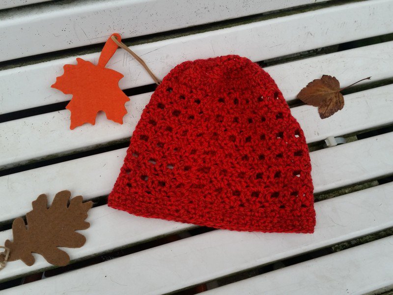 Häkelmütze Boho häkeln, Beanie - Hippie