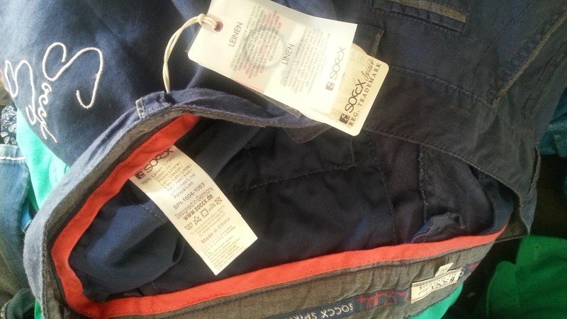 Leinenhose Spirt Soccx by Camp David Neu 44/46