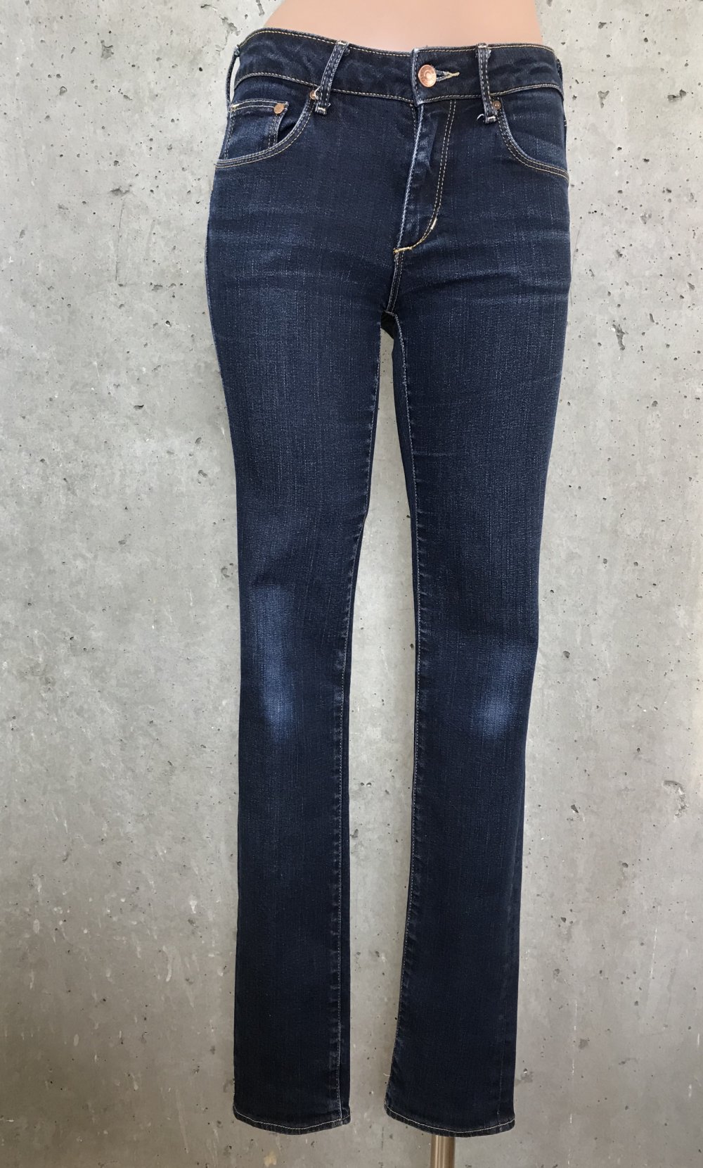 Blue Denim Blaue Jeans Hose 