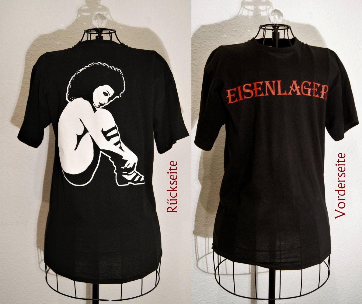 Eisenlager T-Shirt Duesterdisco Oberhausen Gothic Wave EBM Gr. S Nachttanz