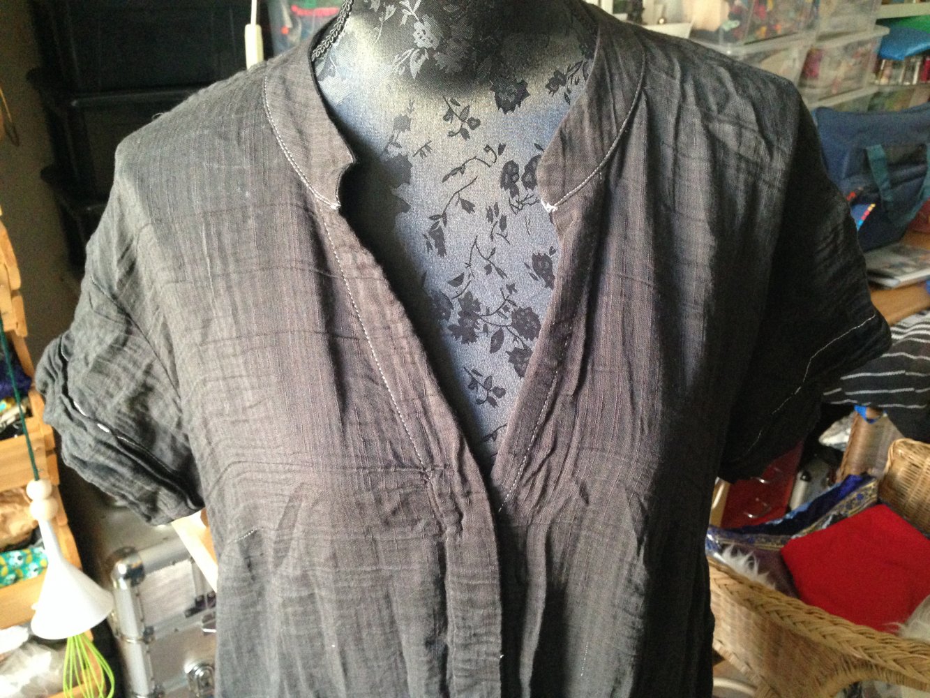 Schwarzer Kaftan 