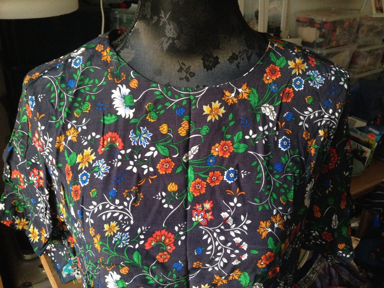 Blumen Bluse 