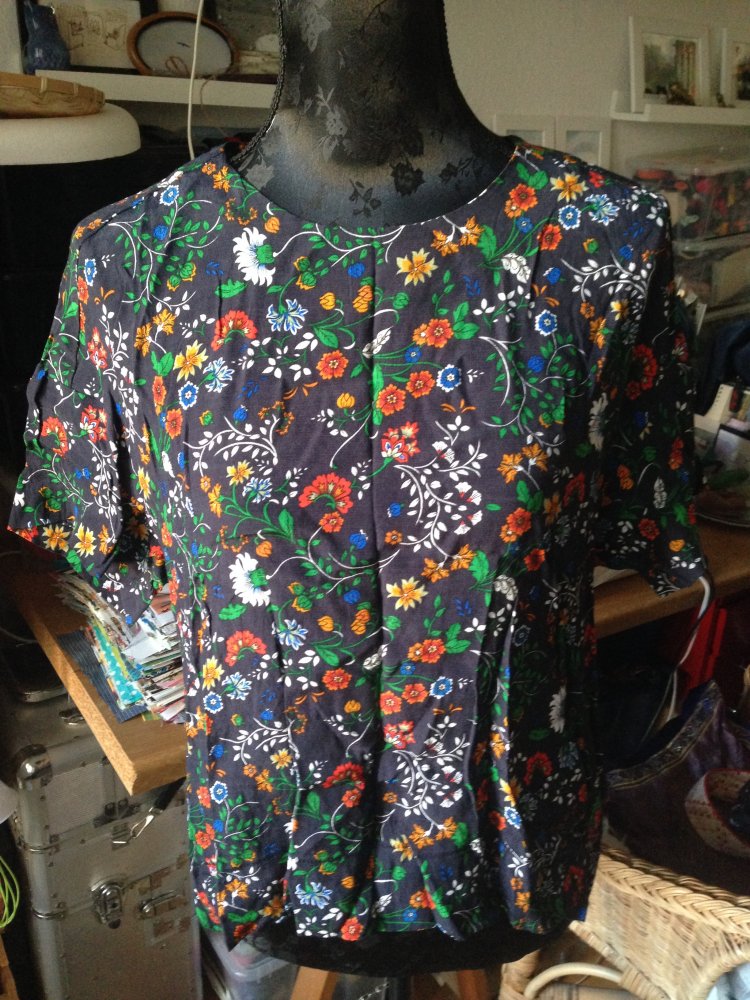 Blumen Bluse 