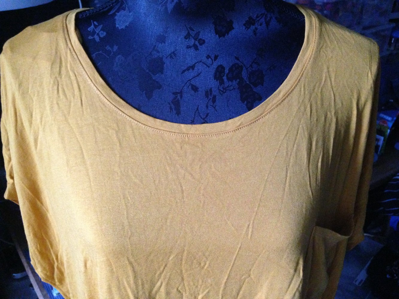 gelbes Oversize Shirt