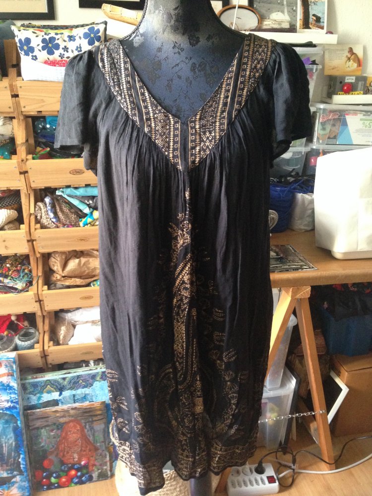 Flatter Kleid 