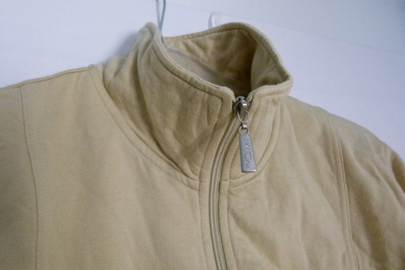 Sweatjacke Cardigan Überzieher, beige sandfarben, Casual Yoga Sport Boho Mori Lagenlook