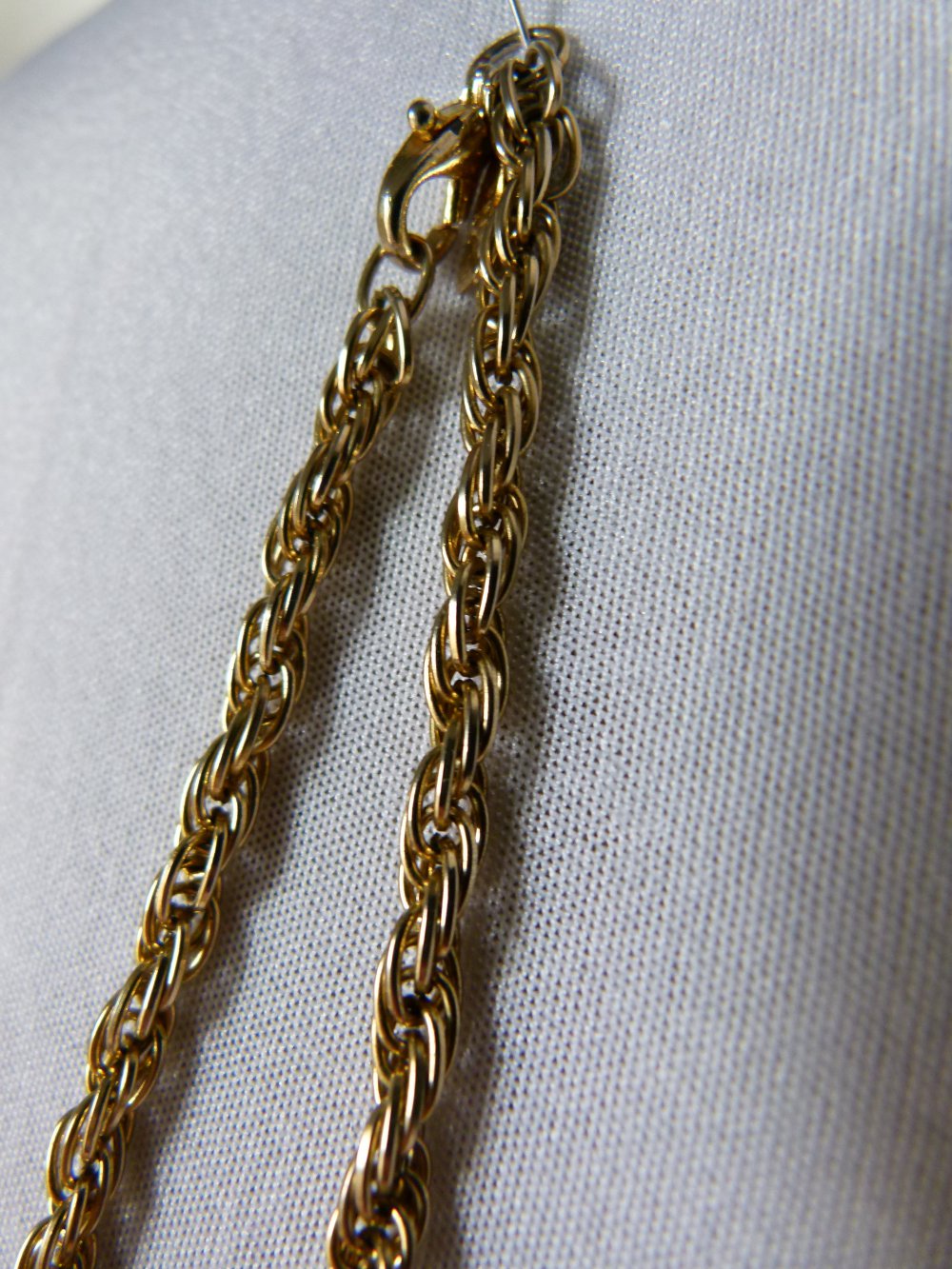 Schmuck Set, Halskette und Armband, vergoldet, Retro Vintage Boho Mori Festival Goa