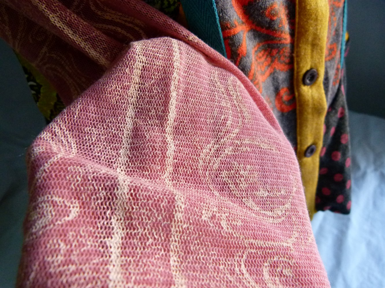 Goa Bluse Jacke Cardigan, bunt und wild gemustert, Lagenlook Mori Hippie Festival Patchwork Psy Elfen Fairy Sommer 