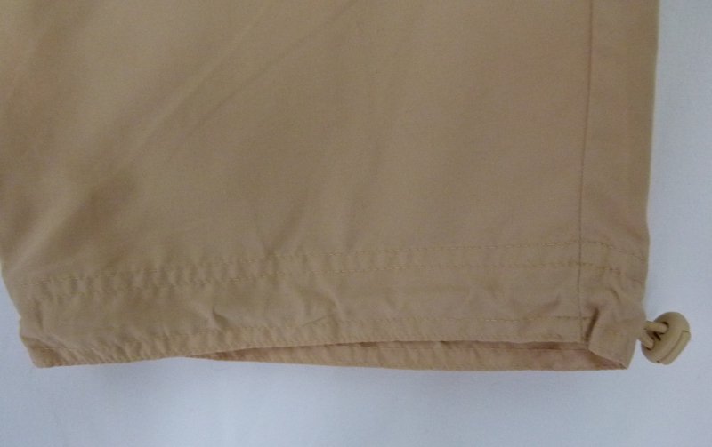 Capri Hose, 7/8el mit weitem Bein, beige sandfarben, Sommer Mori Boho Goa Casual