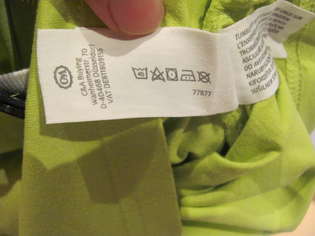 T-Shirt Größe 98 C&A