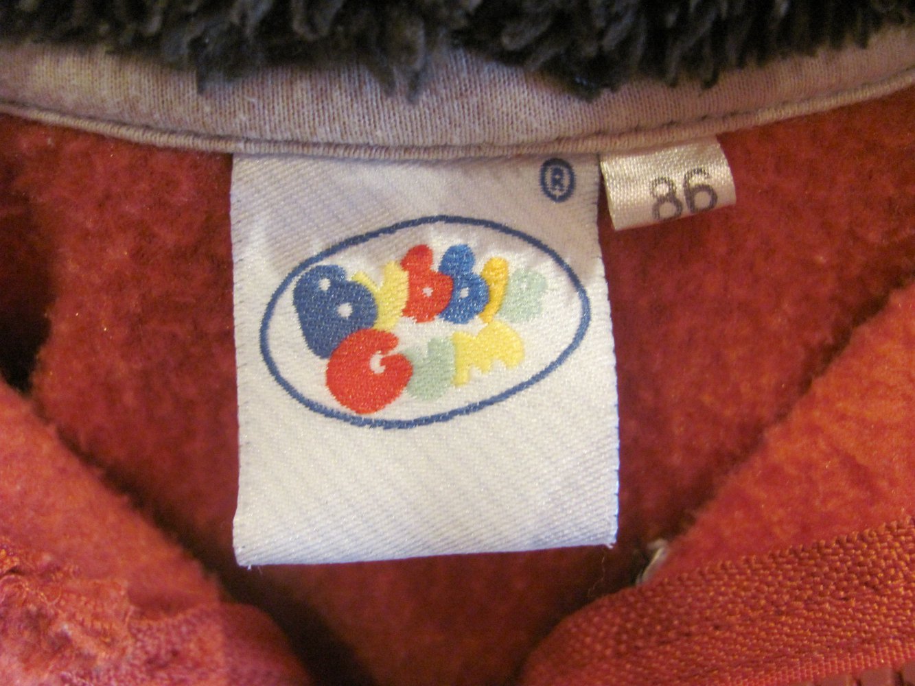 Fleecejacke Bubble Gum Größe 86