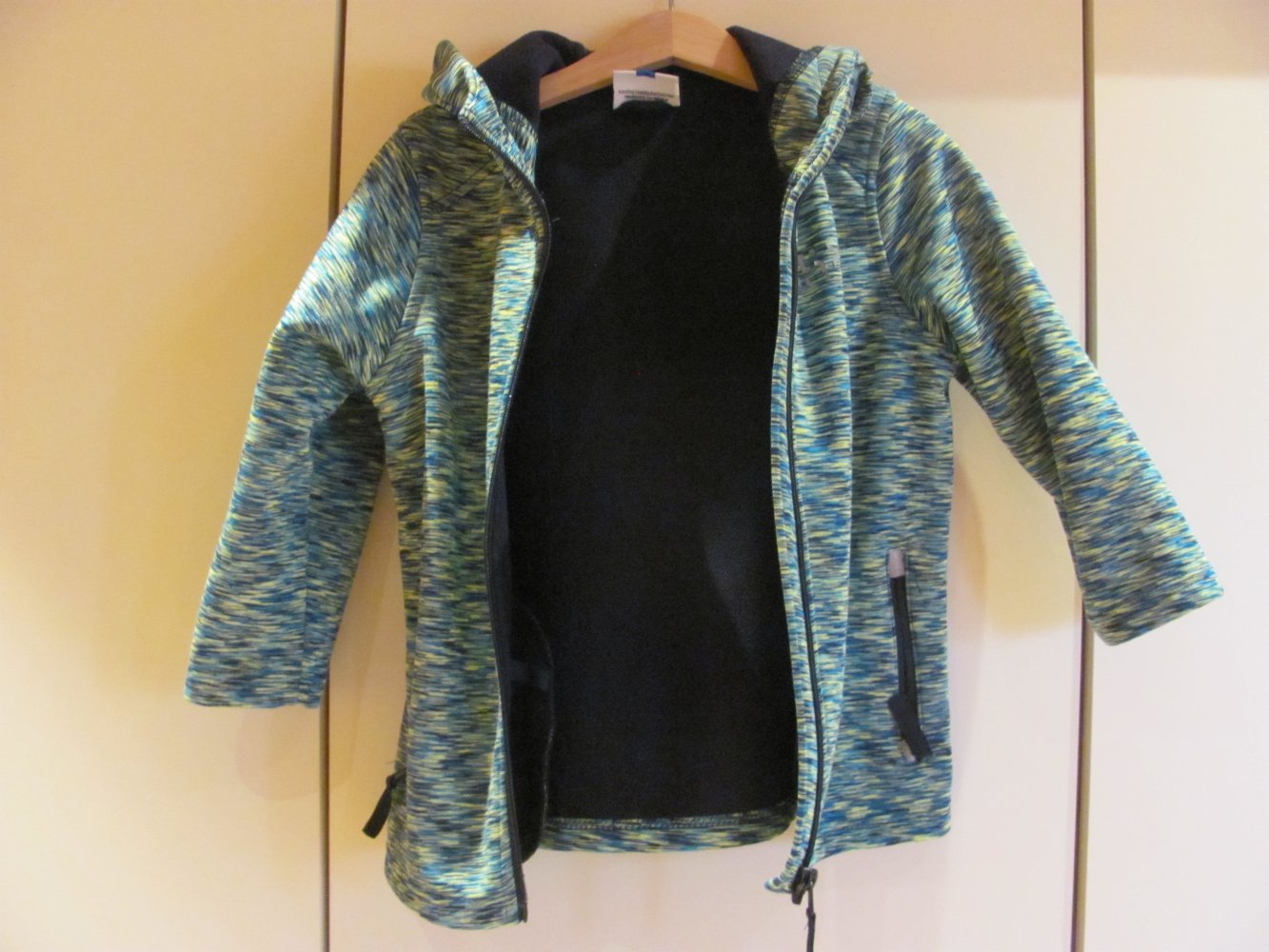 Softshelljacke Größe 104 Topolino mit Fleece gefüttert