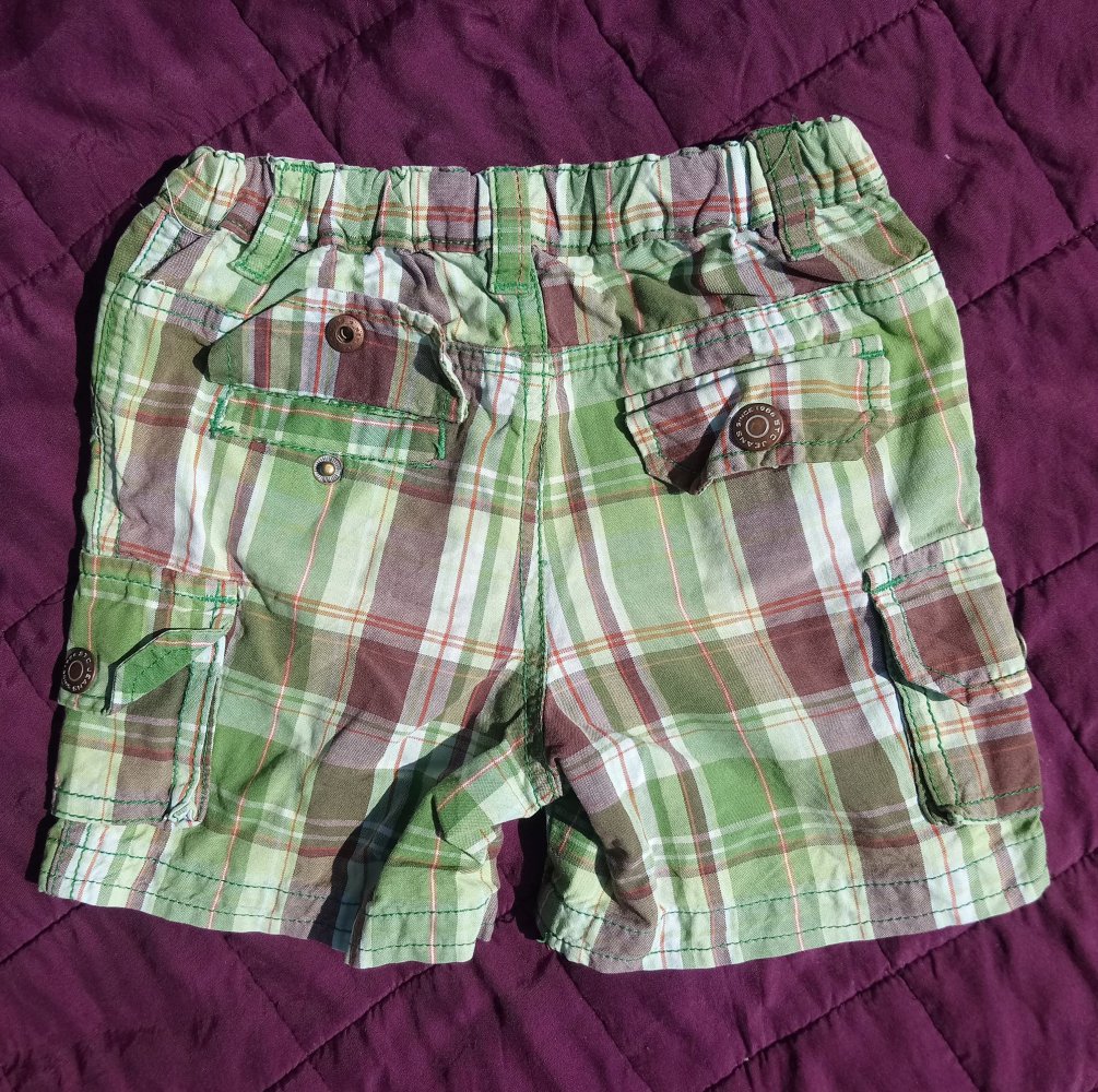 Shorts grün kariert 74 staccato