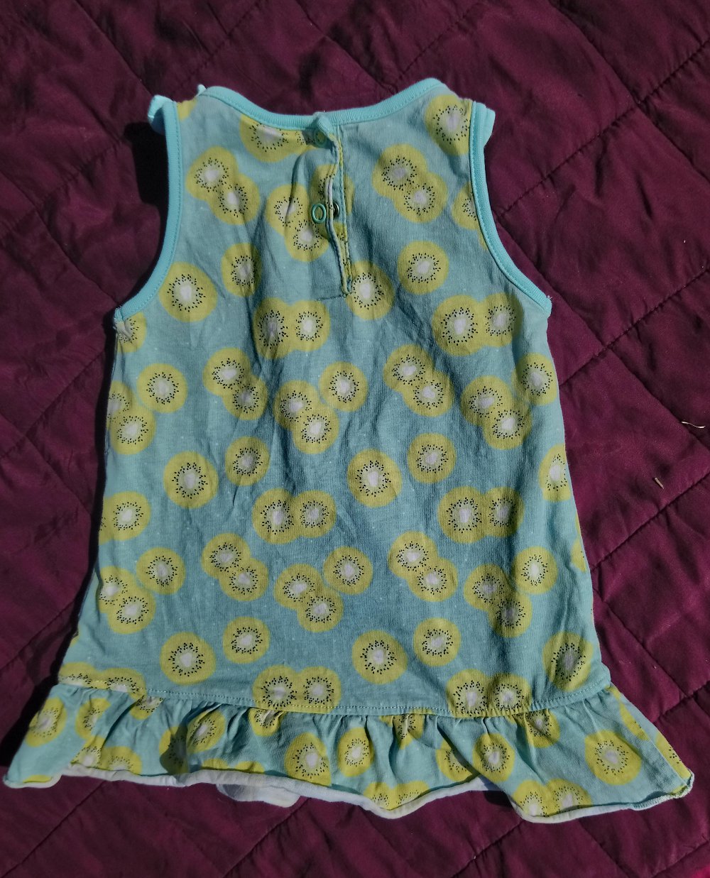 Kleid Kiwi 74 türkis topomini