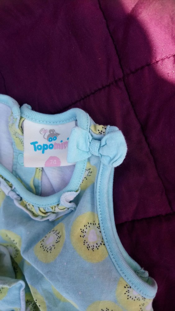 Kleid Kiwi 74 türkis topomini