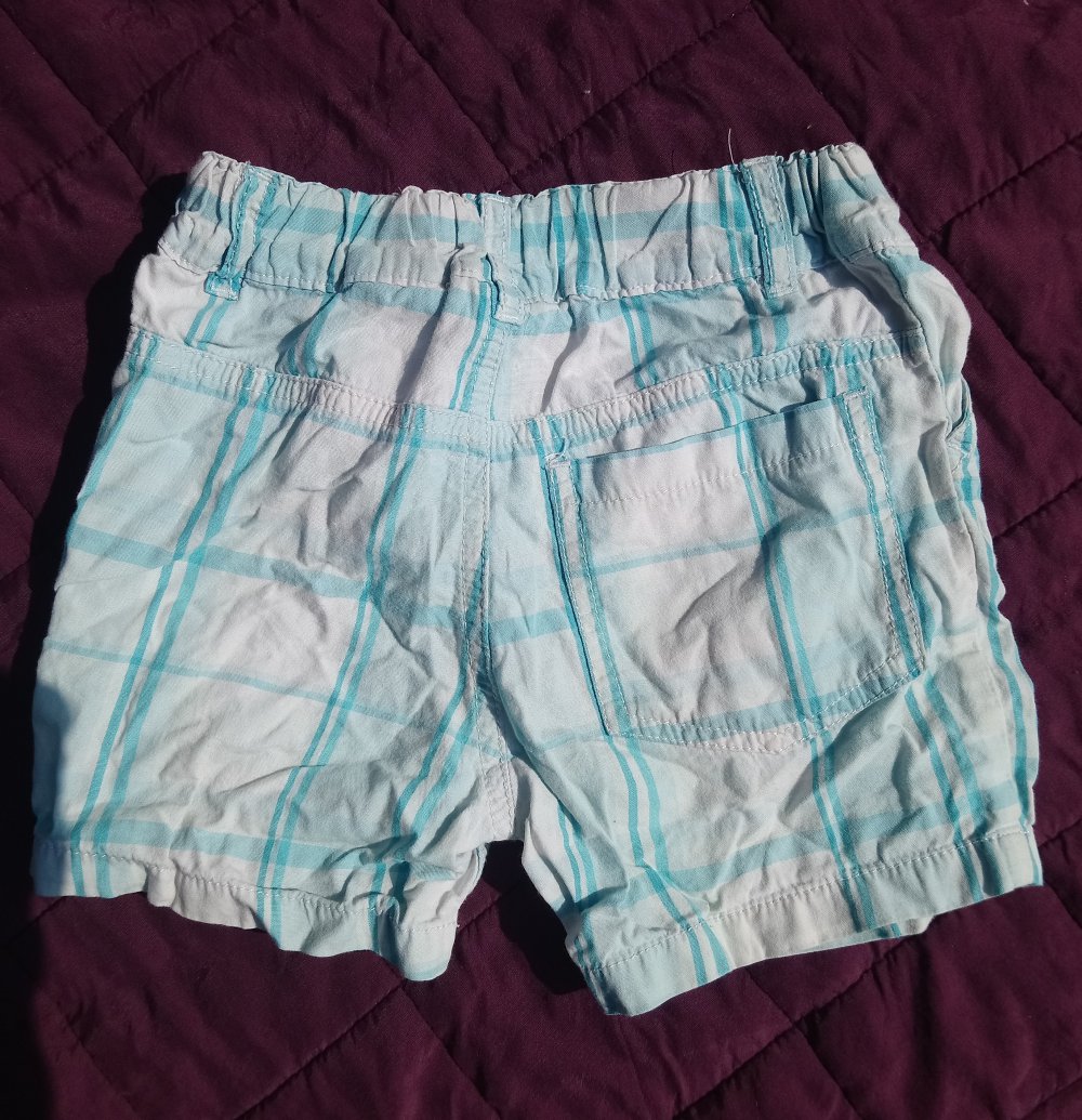 Shorts blau weiß Tigger winnie Pooh 74 H&M